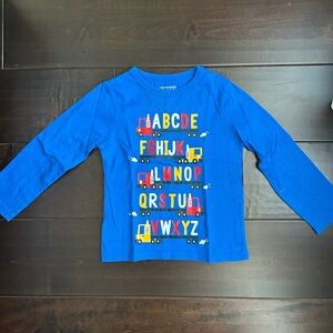 Children’s Place Alphabet ABC Trucks Shirt 2T